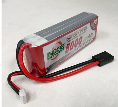 NXE 3S5000TRX 11.1V 5000mAh 40C Soft Case w/Traxxas plug
