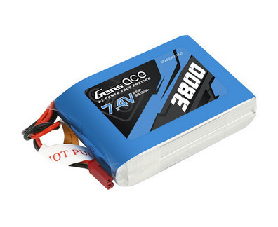 Gens Ace 2S3800 2S 3800mAh 7.4V Tx Soft Case LiPo Battery (JST)