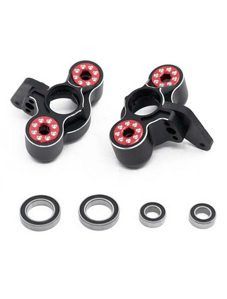 Integy 31775BLACKRED HD Steering Blocks for 1/8 Kraton Outcast & 1/7 Infraction & Limitless AR330187