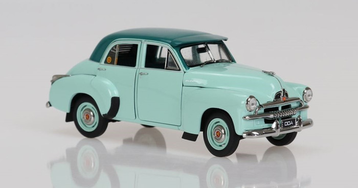 DDA 403 1953 2 Tone Green FJ Holden Sedan - Fully Detailed 1/24