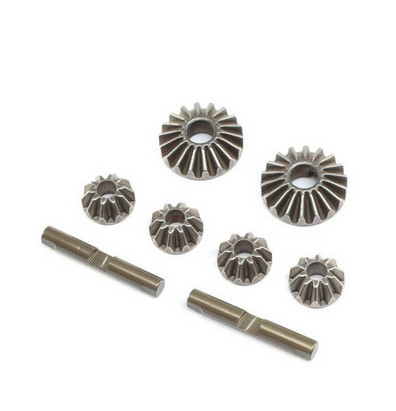 Losi TLR232109 Diff Gear and Cross Pin Set, Metal, 22X-4
