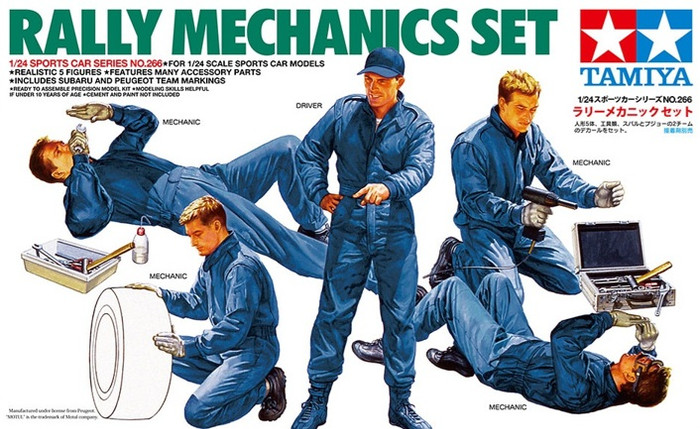 Tamiya 24266 Rally Mechanics Set 1/24