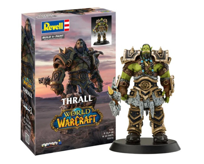 Revell 03516 Gift Set The Orc Thrall: World of Warcraft 1/16