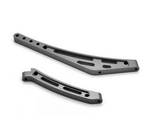 Hobao OP-0050 CNC Front/Rear Chassis Stiffener Set
