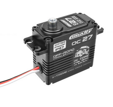 Team Corally 52015 OC-27 HV Digital Servo - 5-8.4V - IP-67 - Core DC Motor - Steel Gear - Ball Beared - Full Alloy Case