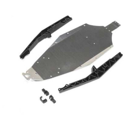 Losi LOS211020 Chassis and Mud Guards, Mini-B