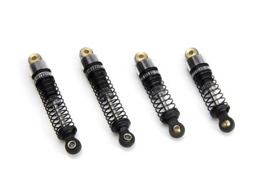 Maverick 150854 Aluminum Shock Set (Front/Rear/Grey) 1/24