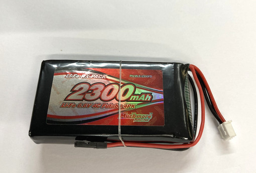 Muchmore MLE-2300FD  IMPACT Li-Fe Receiver Battery 2300mAh/6.6V 4C Futaba 4PK