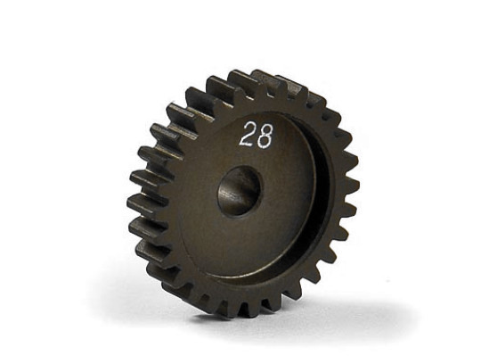 Xray 305928 Narrow Pinion Gear Alu Hard Coated 28T/48