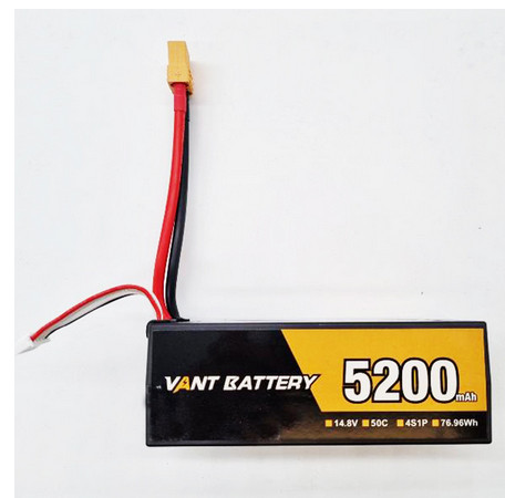 Vant 52004SXT90 Lipo 5200mAh 14.8X 50C HC (50x48x140) XT90