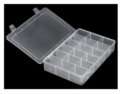 HPI 110623 275x185x50mm PARTS BOX w/DECALS