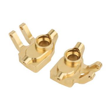 Integy 32808 Brass Machined Portal Steering Knuckle Housings 39g Ea. for 1/18 UTB18 Capra 4WD