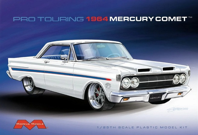 Moebius Models 2751 Pro Touring 1964 Mercury Comet 1/25