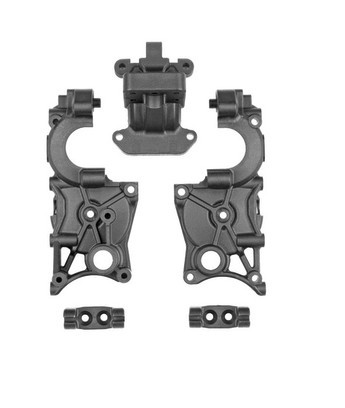 Team Associated 71221 RC10T7 FT 3-Gear Gearbox, Carbon