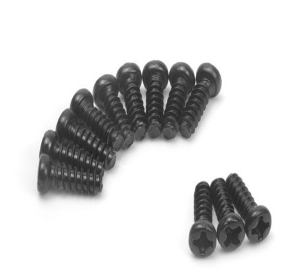 Blackzon 540355 Pan Head Self-Tapping Screws PBHO 2.3x7mm