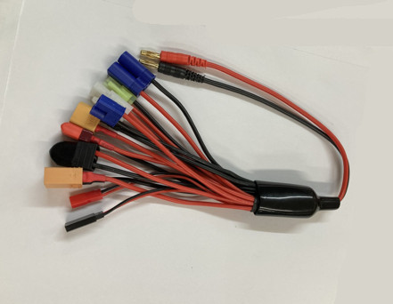 Infinity 00106  Power Banana to Deans, EC3, EC5, TRX, Tamiya, Mini Tamiya, XT60, XT90, JST and Futaba J Servo