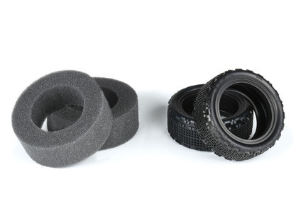 Proline 8284304 Prism 2.0 CR4 4WD Front 2.2" Carpet Buggy Tires (2) 1/10