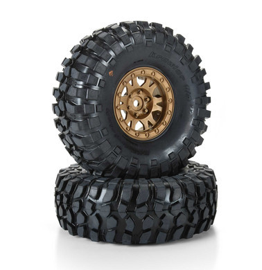 Proline 1013615 Limited Edition BFG Krawler T/A KX G8 1.9" Crawler Tires Mounted 12mm Bronze Impulse (2) 1/10