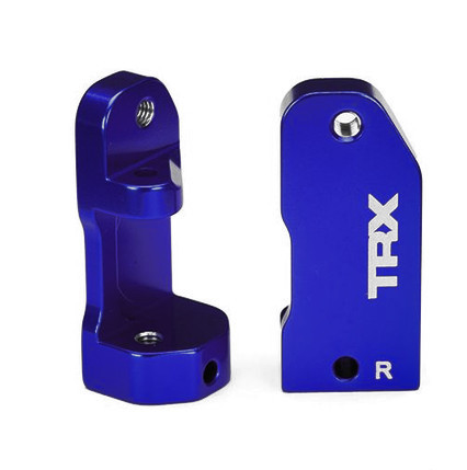 Traxxas 3632A Blue Aluminum Caster Blocks (L&R)
