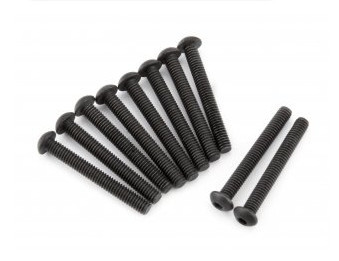 HPI 116864 BUTTON HEAD SCREW 2.5x20mm (HEX SOCKET/10pcs)