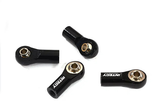 Integy 30946BLACK M3 Size Short Ball Ends Type Tie Rod Ends, Ball Links L=22mm