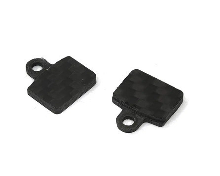 Integy 33670 Carbon Fiber Front Brake Pads (2pcs) for Losi 1/4 Promoto-MX Motorcycle (LOS-2299)