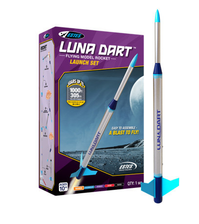 Estes 3236 Model Rockets Luna Dart™ Launch Set