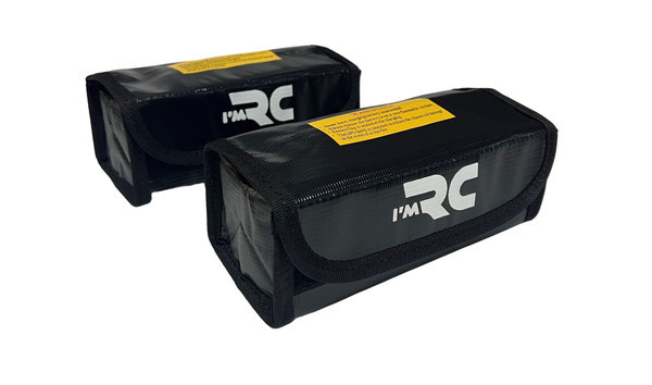 iM RC 165 Lipo Battery Safe Bag Fireproof 18.5x7.5x6cm 2pcs