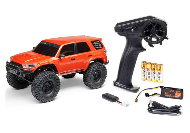 Axial SCX24 2024 Toyota 4Runner 1/24 Crawler RTR, Orange