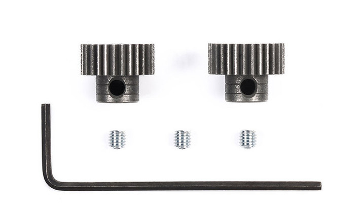 Tamiya 53262 0.4 STEEL PINION GEAR SET (28T/29T)