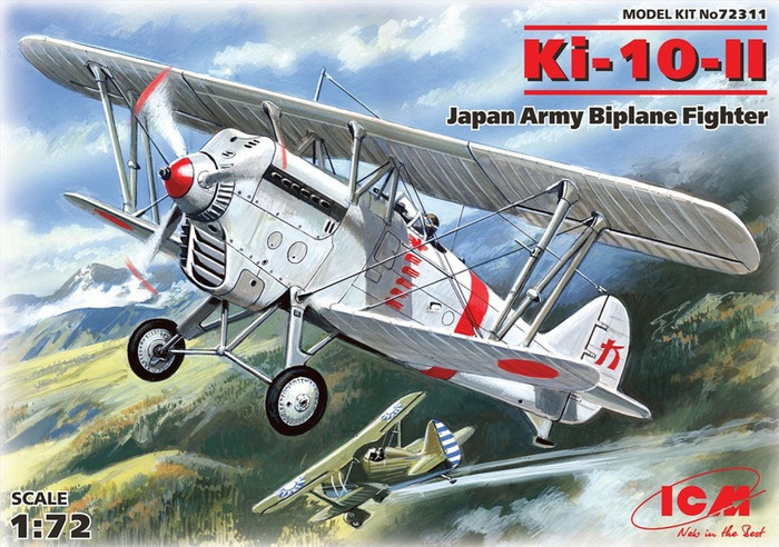 ICM 72311 Ki-10-II Japan Army Biplane Fighter 1/72