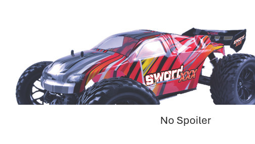 River Hobby R0208 Sword XXX/XXL Painted Body Red - No Holes 1/10