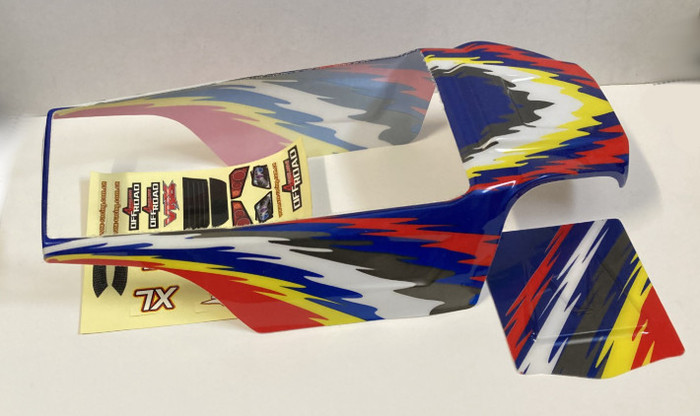 River Hobby R0224 Octane Painted Body Blue 1/10