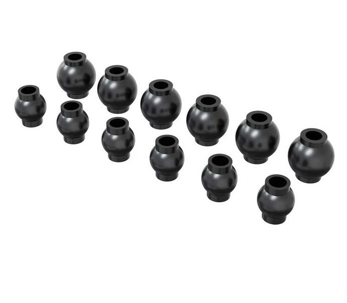 Arrma ARA-2719 Steel Pivot Ball Set, Mini Kraton