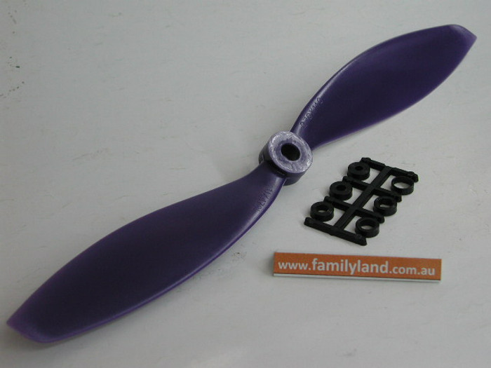 Blue Bird 0719 Propeller 10x7 w/Adaptor Slow Flyer Br/less EP