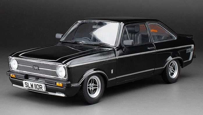 Sun Star 4634R 1976 Ford Escort MKII RS Mexico - Black 1/18
