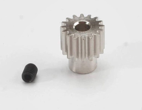 Robinson Racing 1018 Nickel Plated Steel Pinion 18T 48P 1/8 Bore