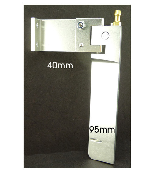 JK boats R001 Rudder 95mm Alum