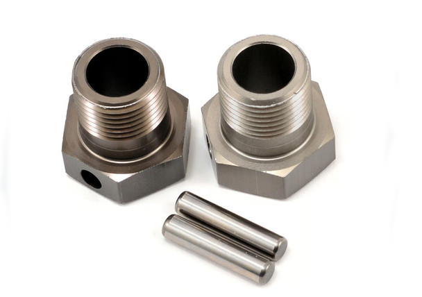 Losi LOSB3225 Front/Rear Wheel Hex & Pin Set (2pcs) 5T, Mini WRC (LOS-3663)
