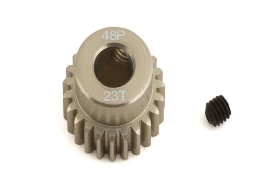 Protek RC 8643 48P Lightweight Hard Anodized Alu Pinion Gear 23T (5.0mm Bore)