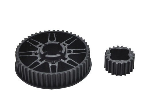 Serpent 903722 Pulley set rear (2) S989