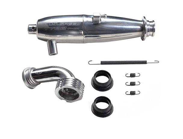 OS 72106980 TT02-II EFRA2690 Complete Silencer Set