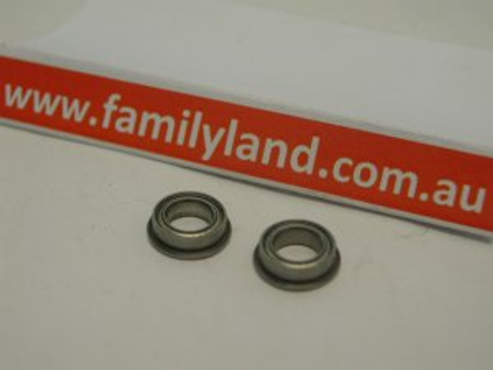Team Laser BB0408F Ball Bearing 4x8x3mm (Flanged) 2pcs