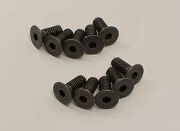 Kyosho S34010H Flat Head Hex Screw M4x10 (10pcs-1396)