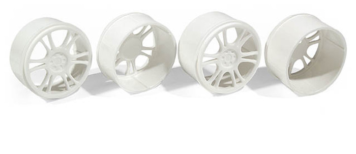 Xray 389990 Micro Wheel Front & Rear 1/18 (4pcs)