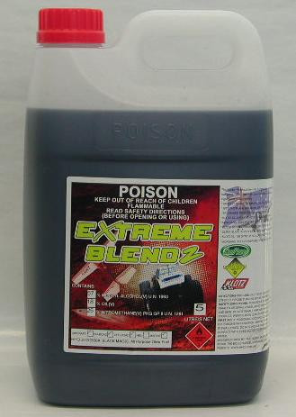 Extreme Blendz (Black Magic) Pro Car Fuel 16% Nitro,16% Synthetic 5L