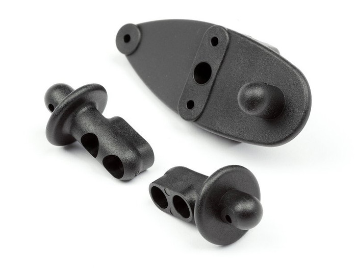 HPI 107388  BODY MOUNT SET (Apache C1)