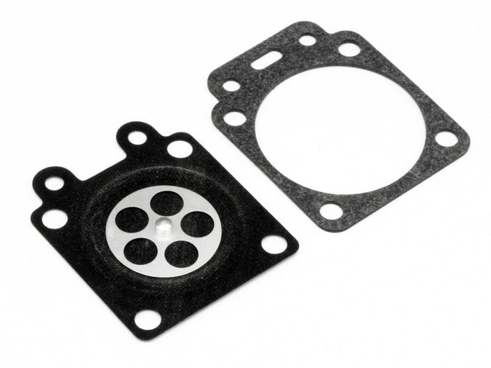HPI 15473 CARBURETOR METERING DIAPHRAGM COVER KIT (Fuelie Engine