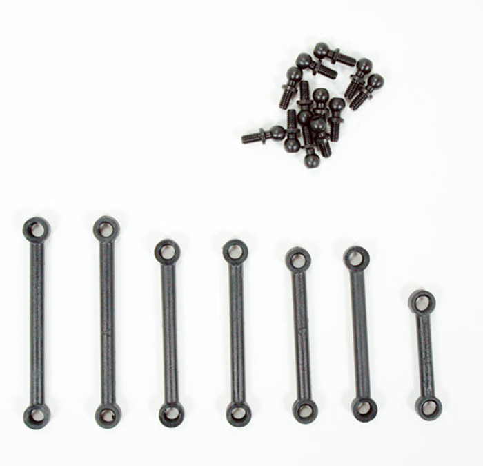 Helion HLNA0011 Camber,Steering&Servo Links W/Ball Studs(Animus)