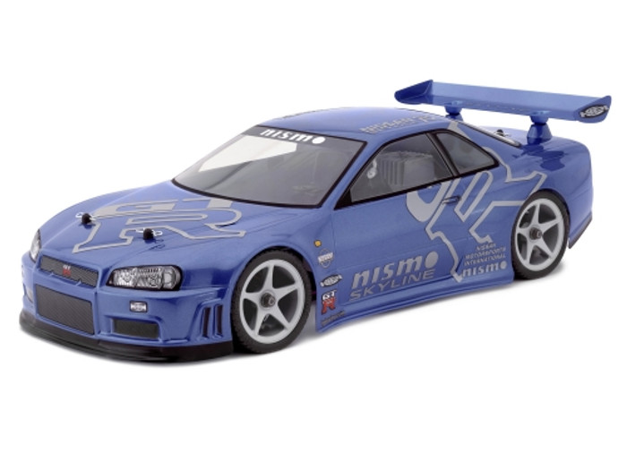 HPI 7327 NISSAN SKYLINE R34 GT-R CLEAR BODY (190mm) 1/10